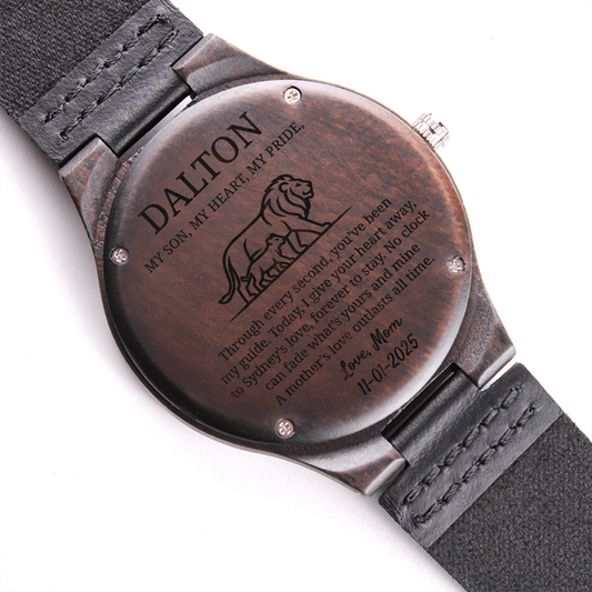 Personalized Wooden Watch