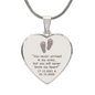 Engraved Heart Necklace
