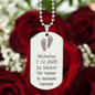 Personalized Engraved Dog Tag Necklace