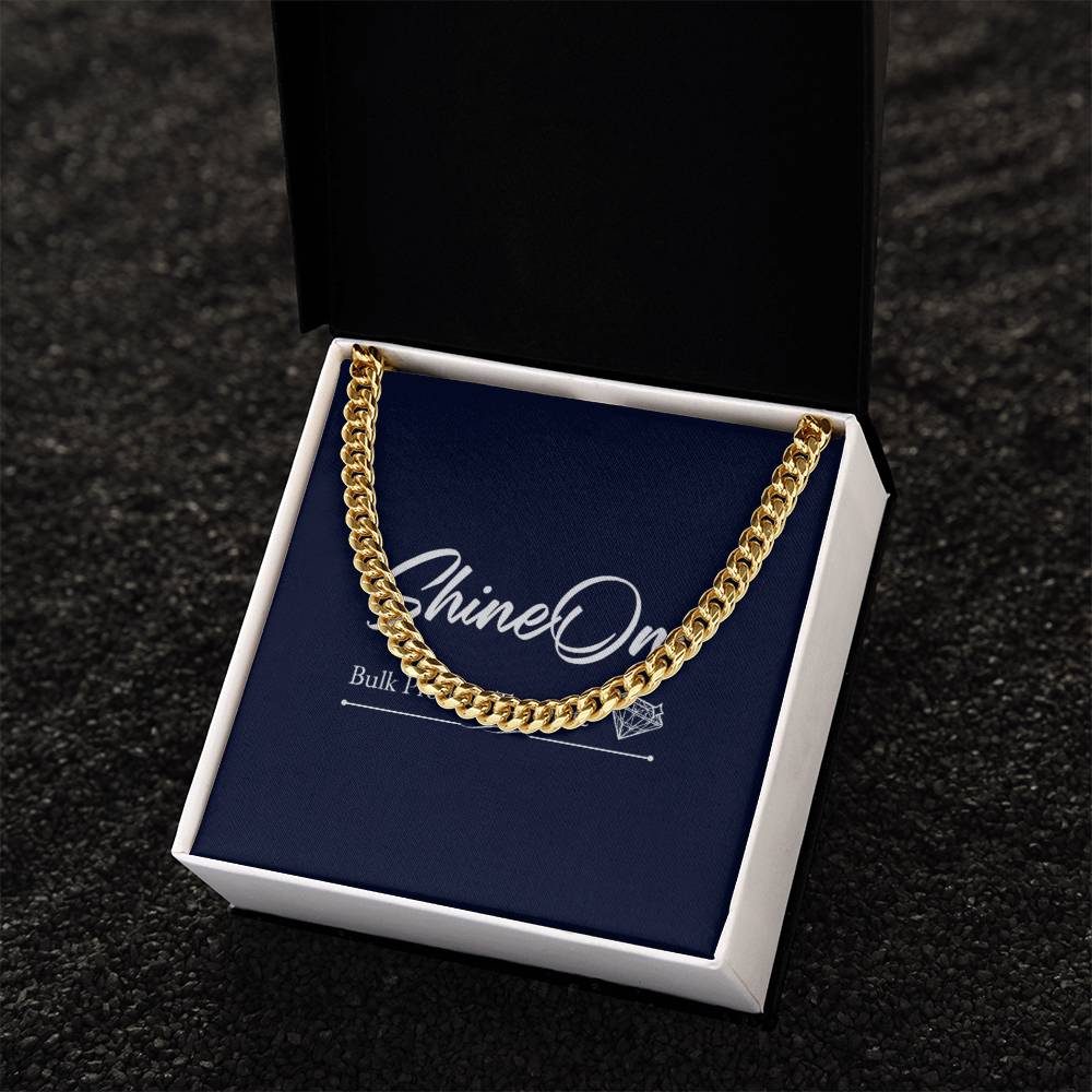 - Cuban Link Chain Neckalce