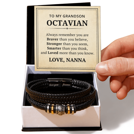 Personalized Multi Layer Bracelet