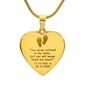 Engraved Heart Necklace