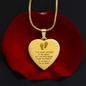 Engraved Heart Necklace