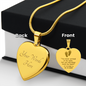 Engraved Heart Necklace