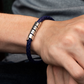 To My Amazing Dad Men's Bracelet - Always Remember You're Braver Than You Believe - Christmas Gifts