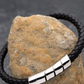 To My Amazing Dad Men's Bracelet - Always Remember You're Braver Than You Believe - Christmas Gifts